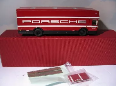 Porsche Racing Transporter  High Tech Models  1:43 Mercedes Motorhome Diecast • $69.95