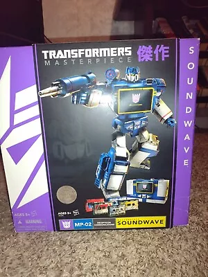 Transformers MP-02 Masterpiece Soundwave TRU Toys R Us Exclusive... • $350