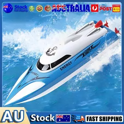 2.4GHz RC Racing Boat High Speed Fast RC Boats For Adults And Kid (Blue) • $28.11