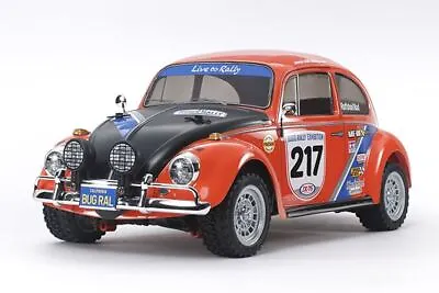 Tamiya - 1/10 RC Volkswagen Beetle Rally W/ MF-01X • $156.10