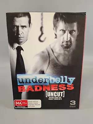 Underbelly Badness [UNCUT] Aus Import Region 4 PAL FAST FREE P&P • £18.99