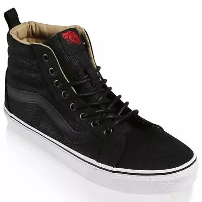 VANS SK8-HI REISSUE PT BLACK SHOES AUST SELLER VN-0XS3JSP MILITARY TWILL Sk8  Hi • $80.06