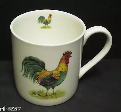 Extra Large Fine Bone China One 1 Pint Pot Mug Rik's Cockerel Rooster 18-20 Oz • £9.99