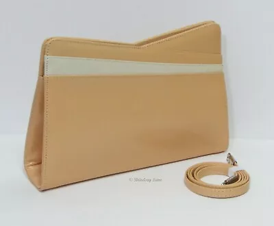 Jacques Vert Buttermilk  Clutch / Shoulder Bag - Used Once Excellent Cond • £16