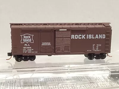 N Scale MTL Micro-Trains 22060 Rock Island 40' Plug/Sgl Door Boxcar 161464 • $17.99