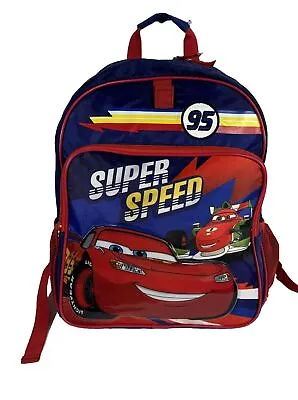 Disney Cars Lighting McQueen Backpack School Book Bag Kids • $14.95