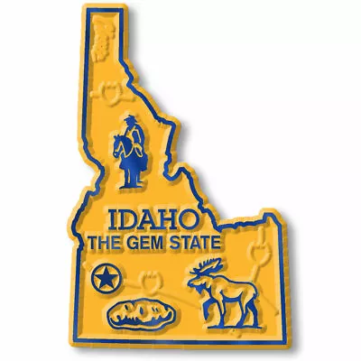 Idaho Small State Magnet By Classic Magnets 1.7  X 2.7  • $5.99