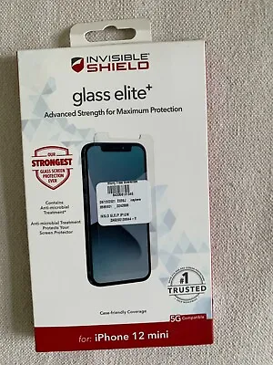 ZAGG InvisibleShield Glass+ Screen Protector – High-Definition Tempered Glass  • $10