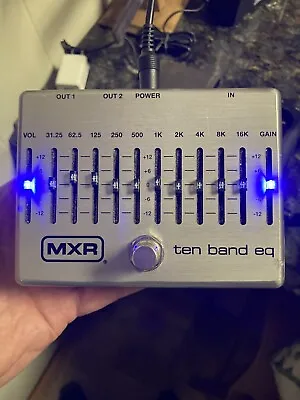 MXR M108S Ten Band EQ Guitar Effects Pedal - Tested • $110