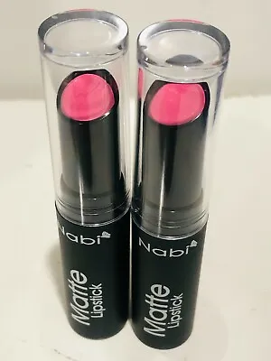 NABI Matte Lipstick MLS43 PURE PINK   2 PACK • $9.99