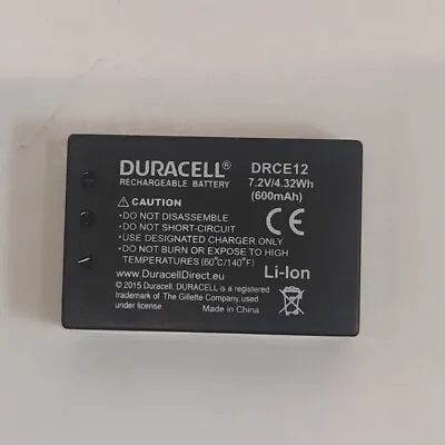 Duracell Replacement Canon LP-E12 Battery For M50 M100 100D EOS M10 M200 M • £11.95
