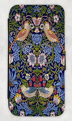 William Morris IPhone141312 MiniSE11Pro MaxXXSXRFaux Leather Wallet Case • £15.99