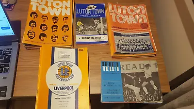 £2 • Buy Luton Town Football Club Programmes 1970-75 Seasons' Various Matches