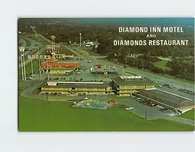 Postcard Diamond Inn Motel & Diamonds Restaurant Missouri USA • $9.95