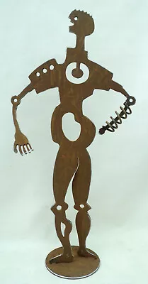 Steam Punk ROGER  Metal Abstract Indor/outdoor Sculpture By TIHANY • $325