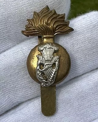 £9.99 • Buy Royal Irish Fusiliers Cap Badge- Superb Original Example -  Free UK P&P