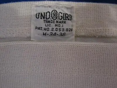 Vintage Underwear White UNDOGIRD Posture/slimming  Brief  USA Made M • $69