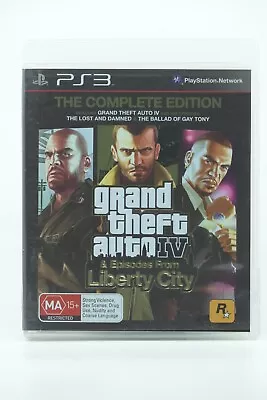 Grand Theft Auto IV & Episodes From Liberty City- Sony Playstation 3 / PS3 Game  • $19.99