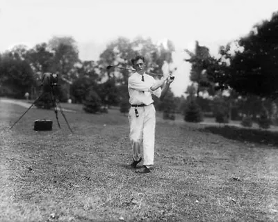 $4.99 • Buy US Amateur Golfer FRANCIS OUIMET Glossy 8x10 Photo Golf Swing Print