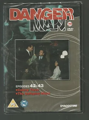 DANGER MAN - EPISODES 42-43 - UK REGION 2 DVD - Sealed/new - PATRICK MCGOOHAN • £5.99