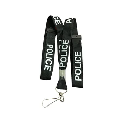 $9.99 • Buy Nylon ID Lanyard With Imprint - Pack Of 2 - Police, Sheriff, Security Thin Line