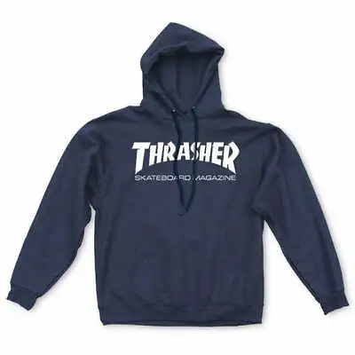 Thrasher - Skate Mag Hoodie Navy • $139