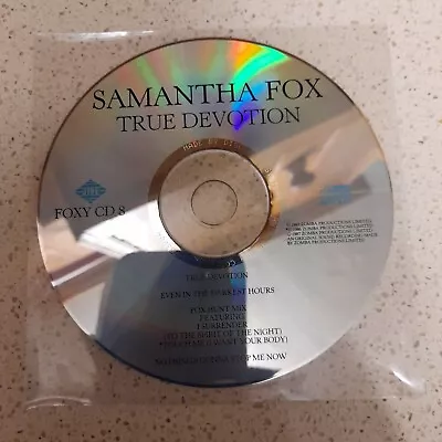 Samantha Fox - True Devotion (CD Single) CD Only No Inserts Or Jewel Case. • £4.95
