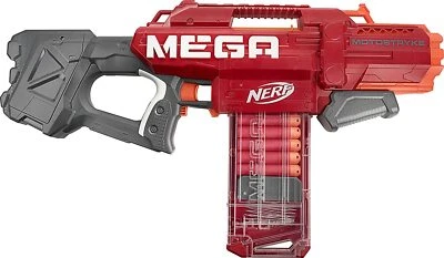 $59 • Buy NERF - Mega - Motostryke Motorised 10 Mega Dart Blaster Brand NEW