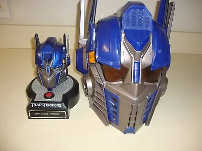 Optimus Prime Helmet And Figure • $28.99