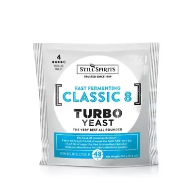 Classic 8 Turbo Yeast • $14