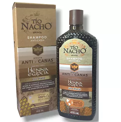 TIO NACHO SHAMPOO ANTI CANAS 415ml  • $15