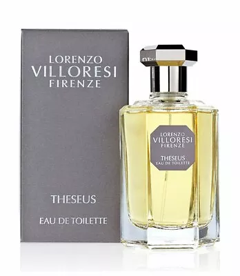 LORENZO VILLORESI Theseus Eau De Toilette 1.7 Fl Oz Fragrance Made In Italy • $91.99