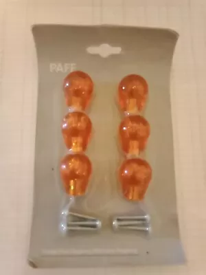 Ikea Paff Drawer Knobs Orange With Bubbles New 500.535.00 • £10