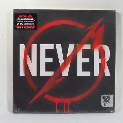 METALLICA ‎– Through The Never    2013 RSD Deluxe #'d 180g 4LP  Factory Sealed • $169.95
