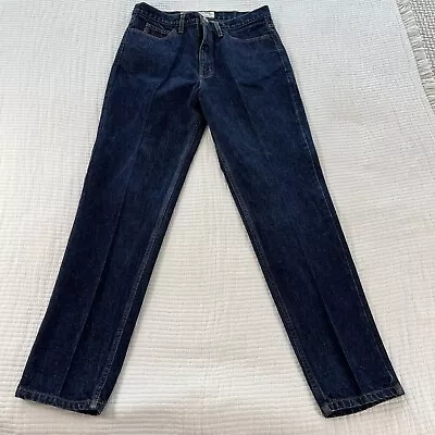 Vintage Guess Jeans 32 Made In USA High Rise Triangle Logo 1050 Original Classic • $44.88