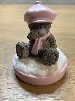 £11.95 • Buy Me To You Bear Figurine Ornament Tatty Teddy Cake Topper Winter Pink Hat