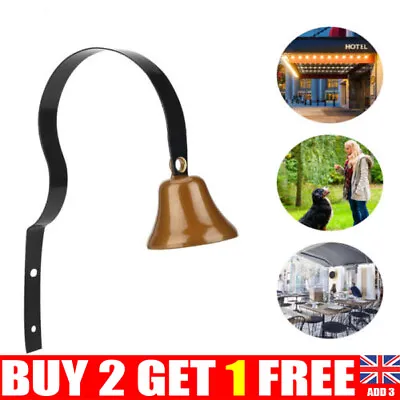 £5.99 • Buy Traditional Retro Vintage Door Bell Metal Doorbell Wall Mounted Home Shop CY