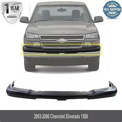 Front Bumper Upper Cover Paintable For 2003-2006 Chevy Silverado 1500 / 02-06 • $185.22