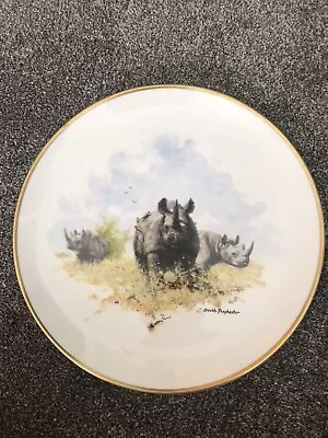 Wedgwood Spink David Shepherd Wildlife Collection Decorative Plates • £22