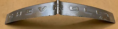 $100 • Buy Vintage Rare 1941 Chevrolet Master Deluxe Hood Upper Grille Emblem Original