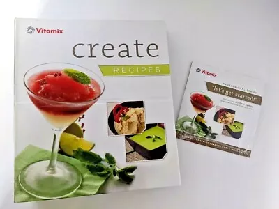 VITAMIX Create Recipes Cookbook & Bonus Cooking Class DVD Notebook Style  • $9.95