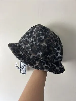 Marks & Spencer Leopard Print Bucket Hat S/M NWT • £7.99