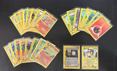 E Reader Lot Of 26 Pokemon Cards • $65