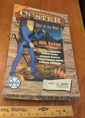 Marx Johnny West  Marx Mint  2001 General Custer Figure W/ Box Access's. 12  • $99.99