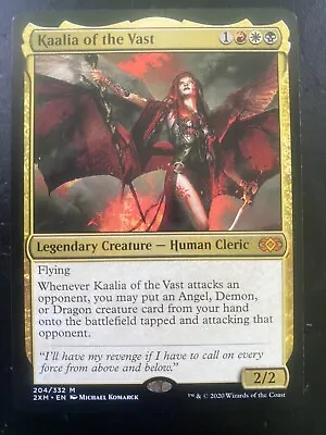 KAALIA OF THE VAST Double Masters MTG #204/332 Pack Fresh NM/Mint • $30