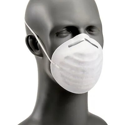 Premier Nuisance Dust Face Masks White 1701 Box Of 50 For DIY And Non Toxic Dust • £9.95
