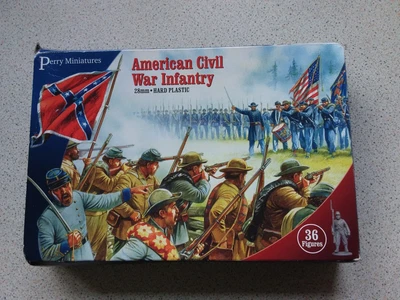 £12 • Buy American Civil War Infantry. Perry Minatures 28mm Hard Plastic