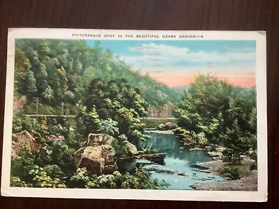 Ozark Region “The Land Of A Million Smiles”  Missouri Postcard • $0.99