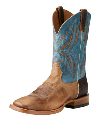 New Men's Classic Durable Round Toe Embroidered Western Cowboy Boots Shoes  • $35.88