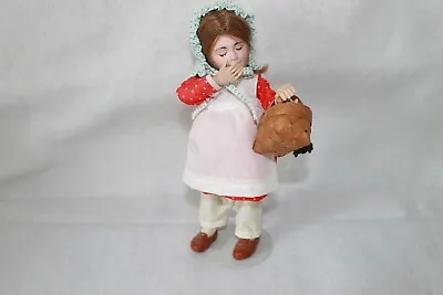 $19.99 • Buy Norman Rockwell Inspired Doll Named Anne # 3525 10 Inches Tall With Stand